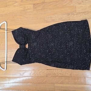 B. SMART BRAND WOMEN'S JUNIOR SIZE BLACK SPARKLY PARTY DRESS SIZE 5